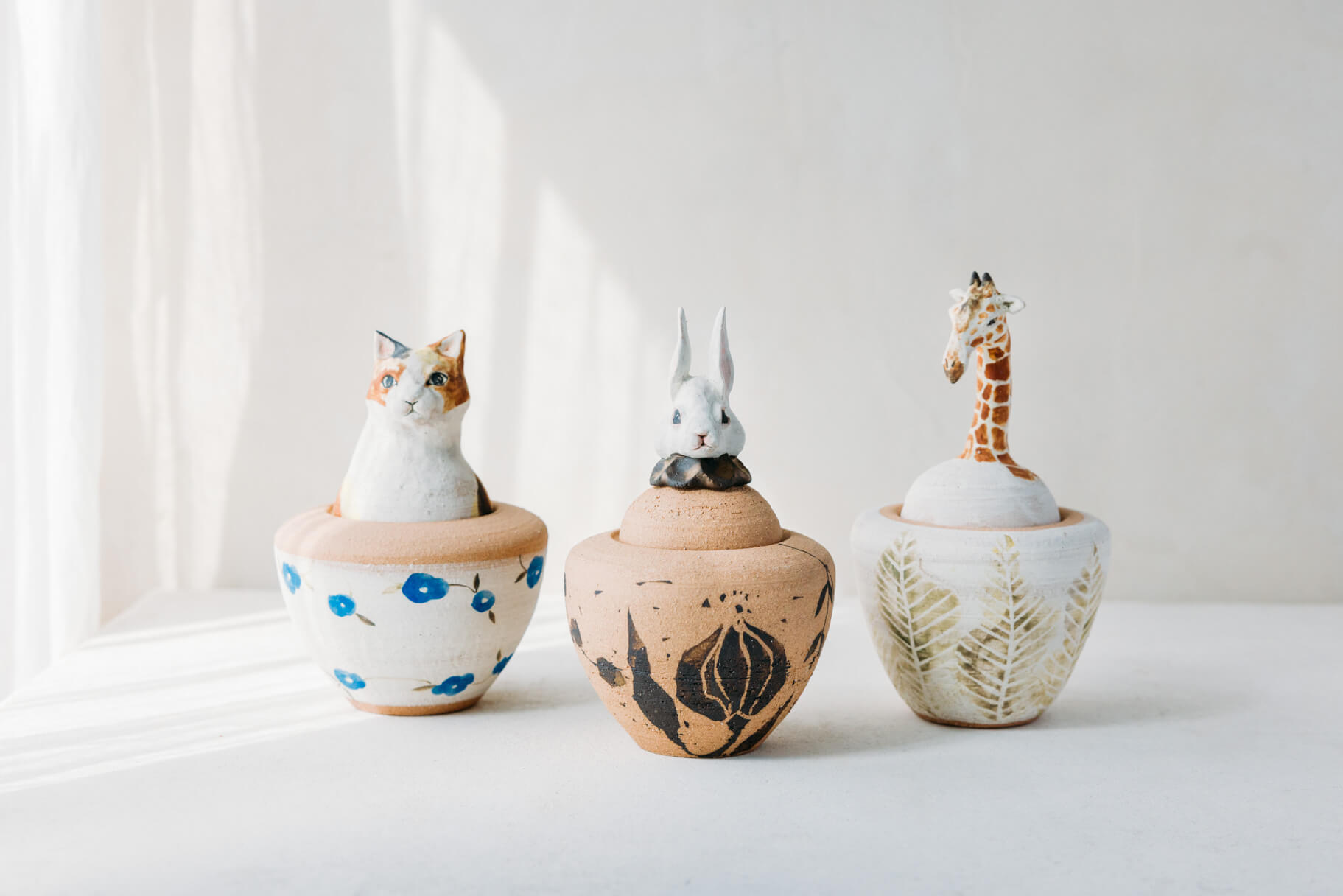 Acne pottery studio ｜蓋物、招き猫、食器が入荷しました 