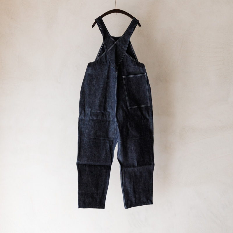 ECKEPUNKT ONLINE STORE / TUKI #0054 【TYPE2 SALOPETTE】INDIGO DENIM