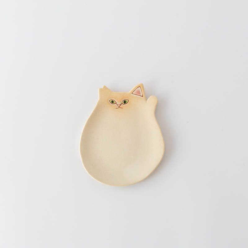 ECKEPUNKT ONLINE STORE / AMETSUCHI 芦田尚美-さくら猫小皿