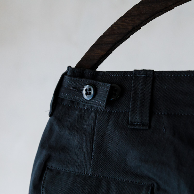 ECKEPUNKT ONLINE STORE / TUKI #0108【field trousers】steel blue