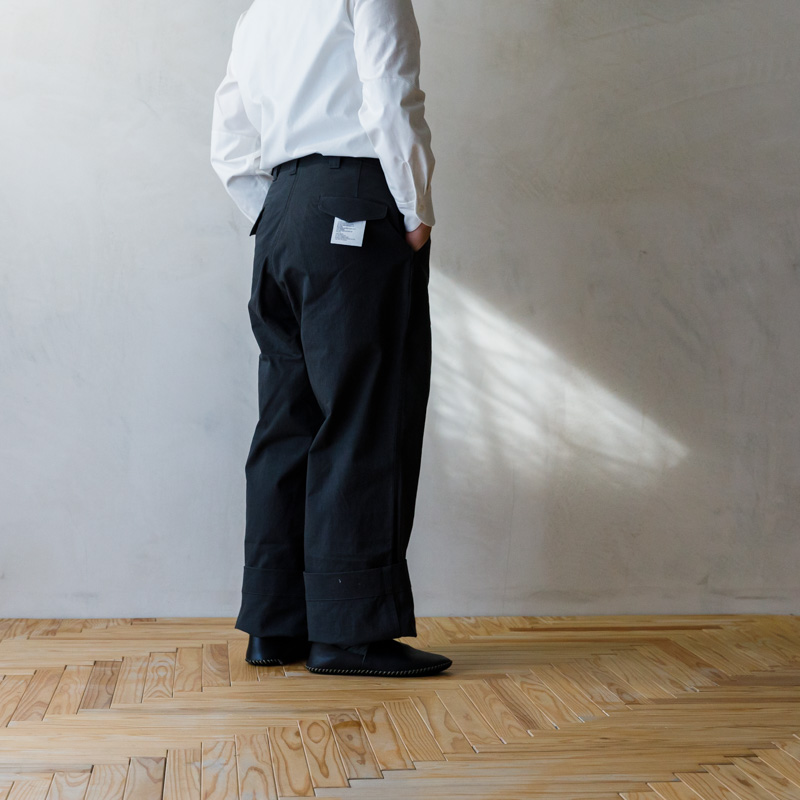 ECKEPUNKT ONLINE STORE / TUKI #0108【field trousers】steel blue