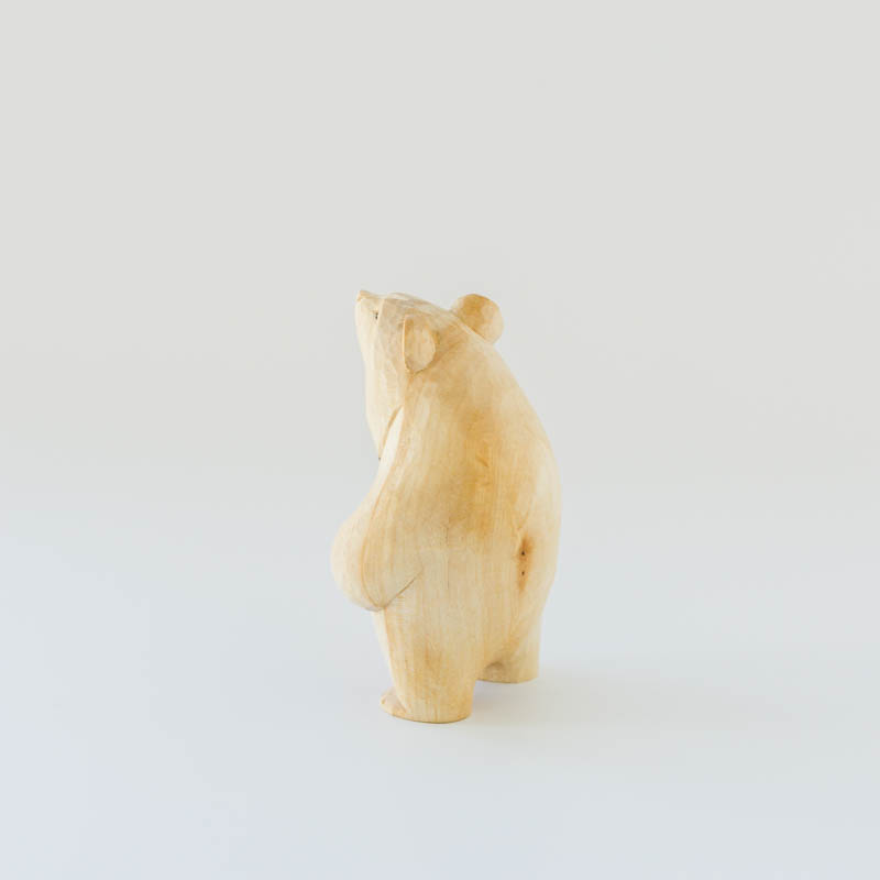 ECKEPUNKT ONLINE STORE / 木彫り熊-りゅうじぃの熊-立ち熊-2