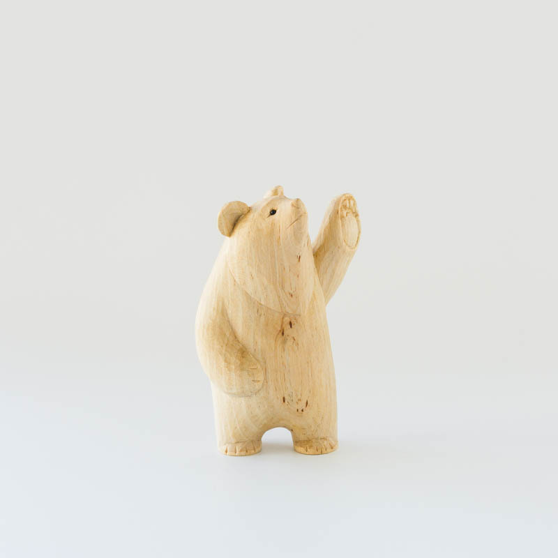 ECKEPUNKT ONLINE STORE / 木彫り熊-りゅうじぃの熊-立ち熊-5